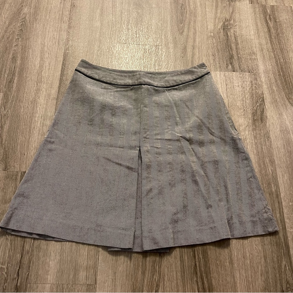 Gray Pencil Skirt